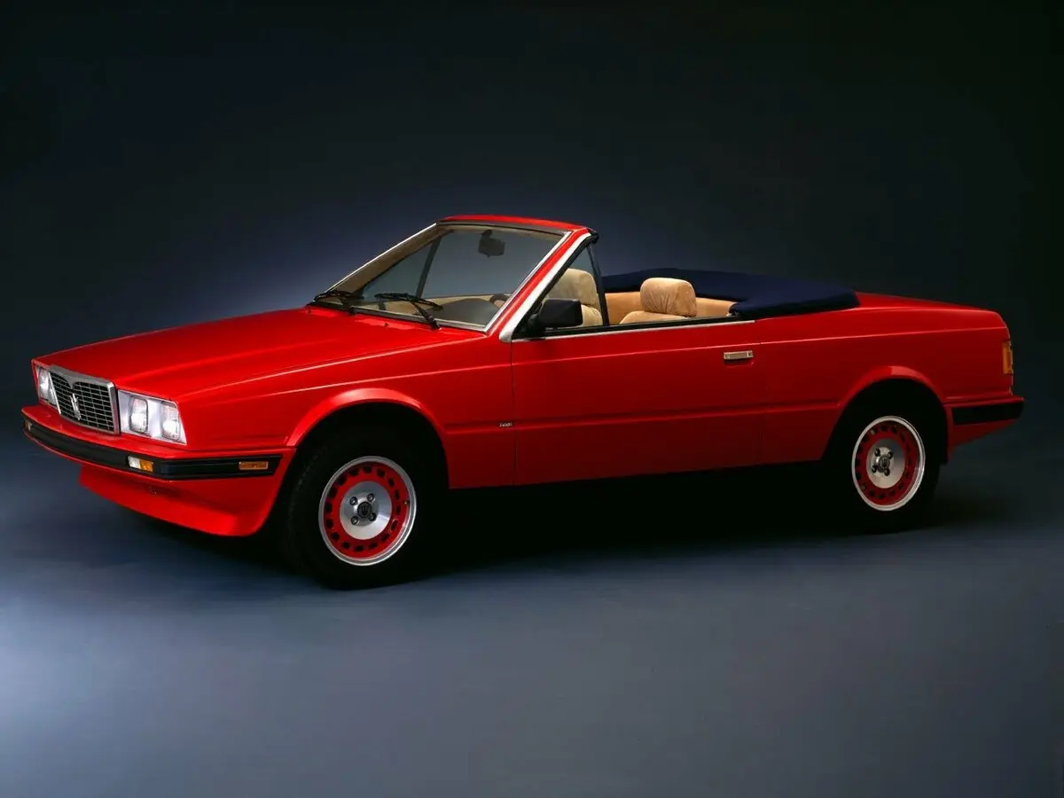 Maserati Biturbo 1981 – 1994 Кабриолет — photo 2