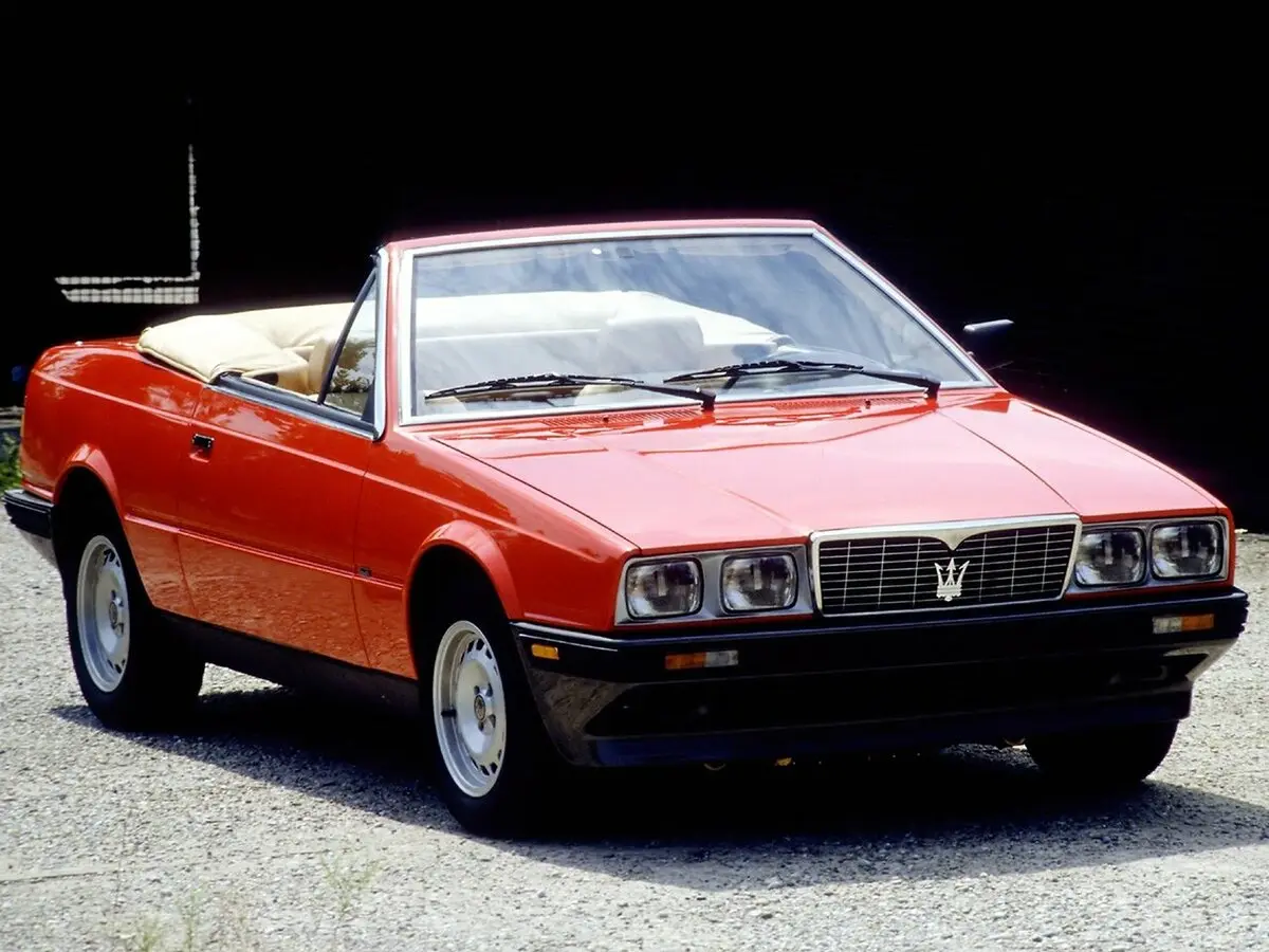 Maserati Biturbo 1981 – 1994 Кабриолет — photo 3