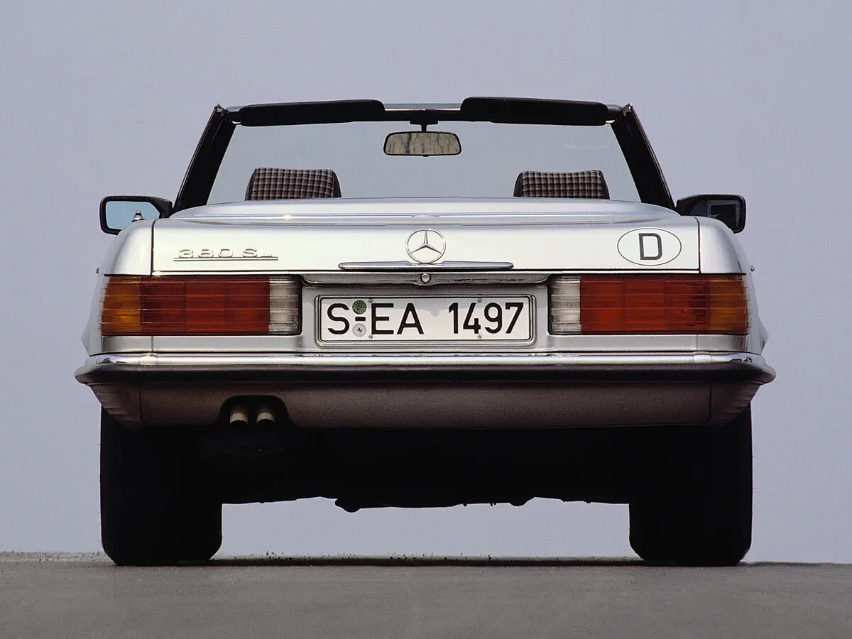 Mercedes-Benz SL-Класс III (R107, C107) Родстер — сүрөт 4