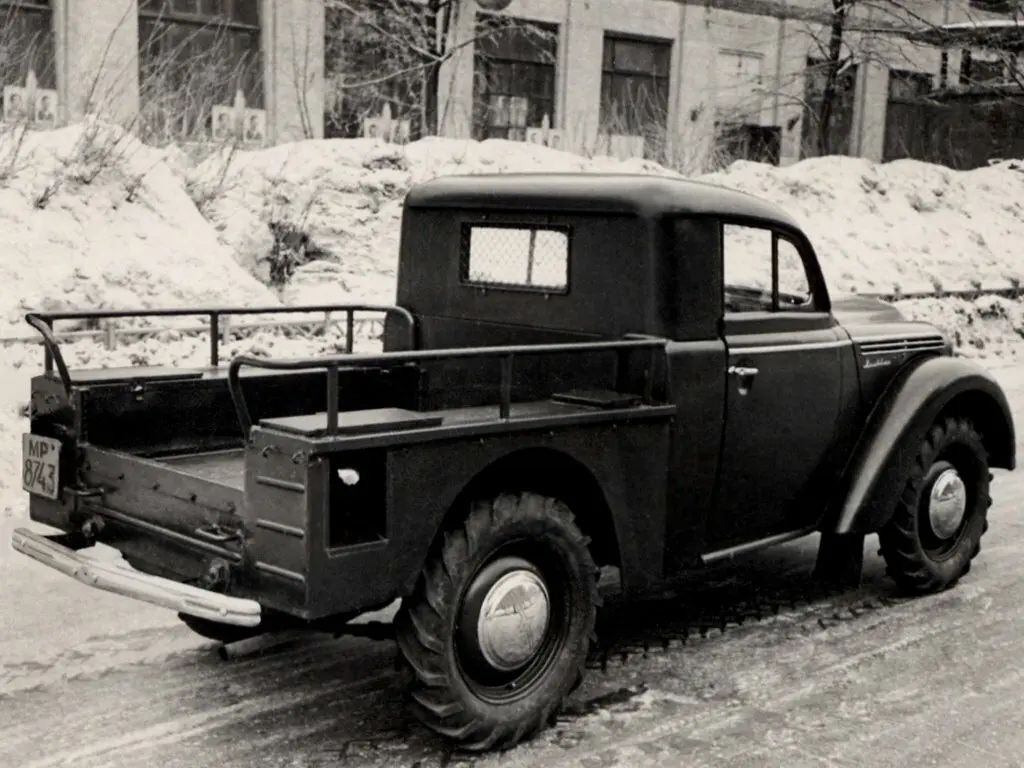 Москвич 400 1946 – 1956 Пикап Одинарная кабина — фото 3