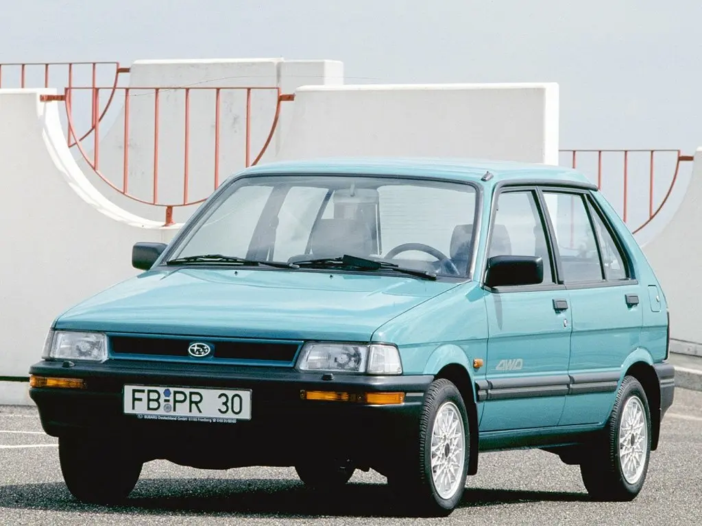 Subaru Justy I Рестайлинг Хэтчбек 5 дв.