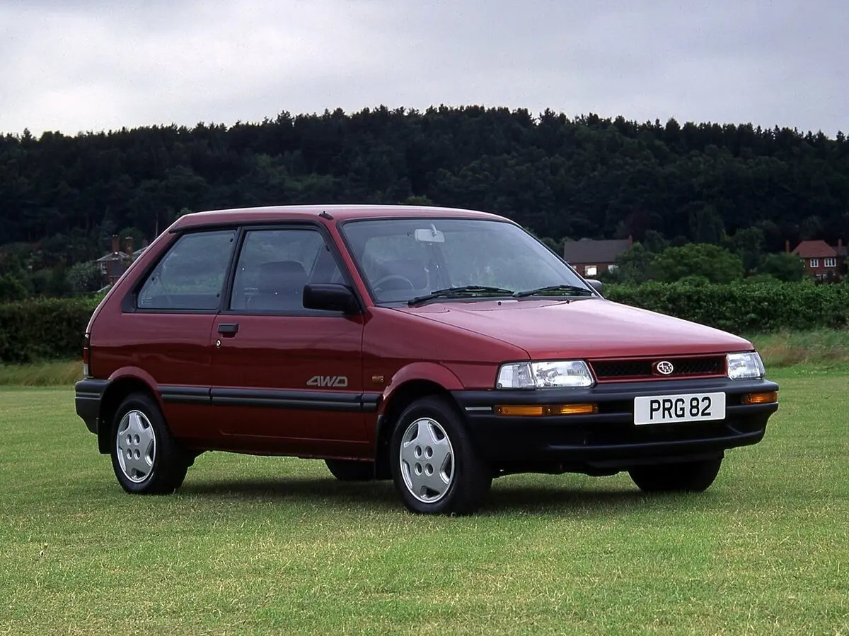 Subaru Justy I Рестайлинг Хэтчбек 3 дв.