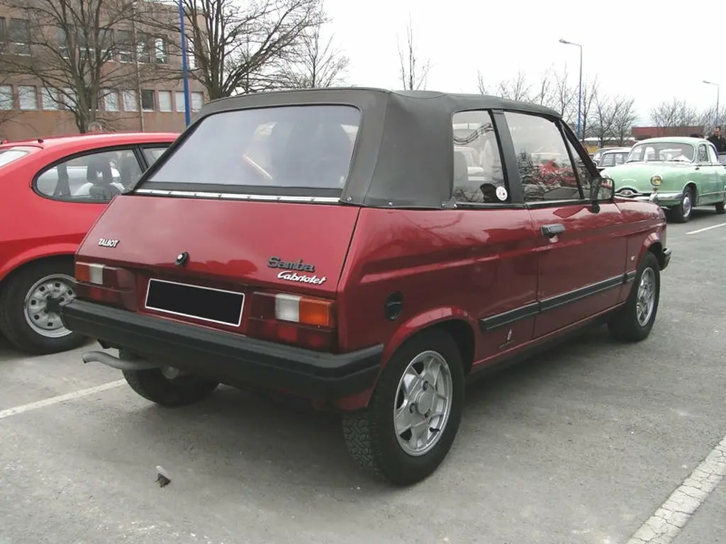 Talbot Samba 1981 – 1986 Кабриолет — photo 3