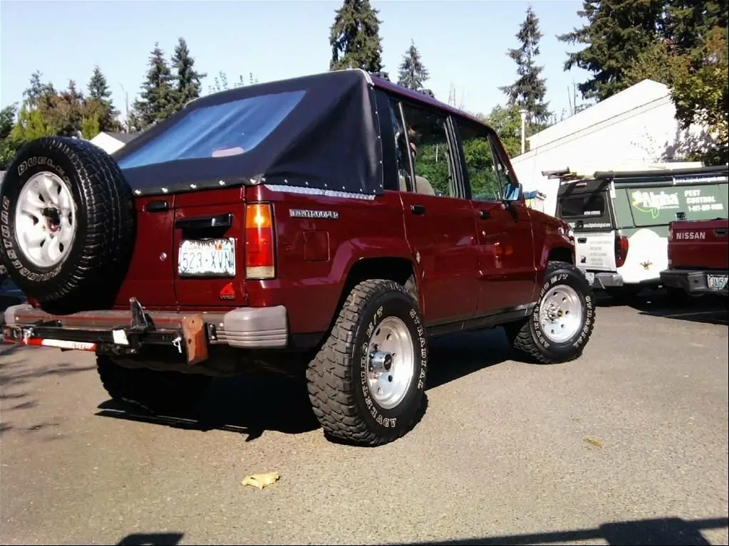 Isuzu Bighorn I Внедорожник открытый LWB