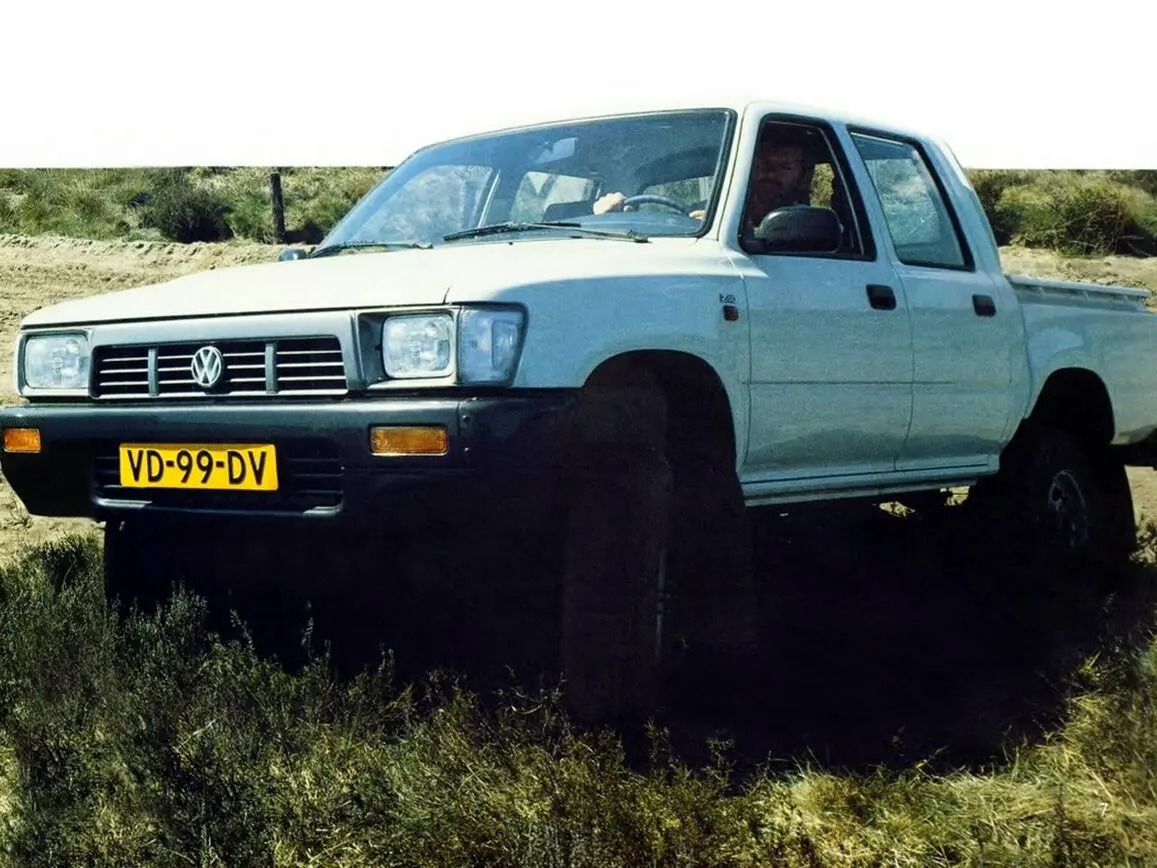 Volkswagen Taro 1989 – 1997 Пикап Двойная кабина — сүрөт 2
