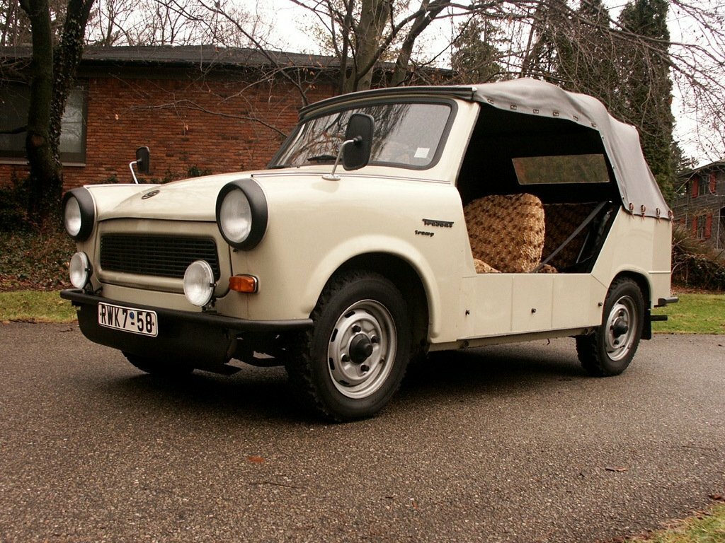 Trabant P 601 1963 – 1990 Кабриолет