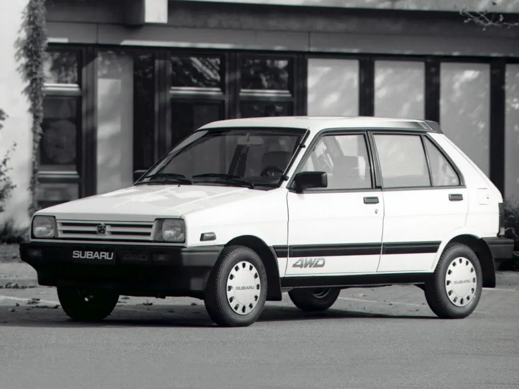 Subaru Justy I Хэтчбек 5 дв.