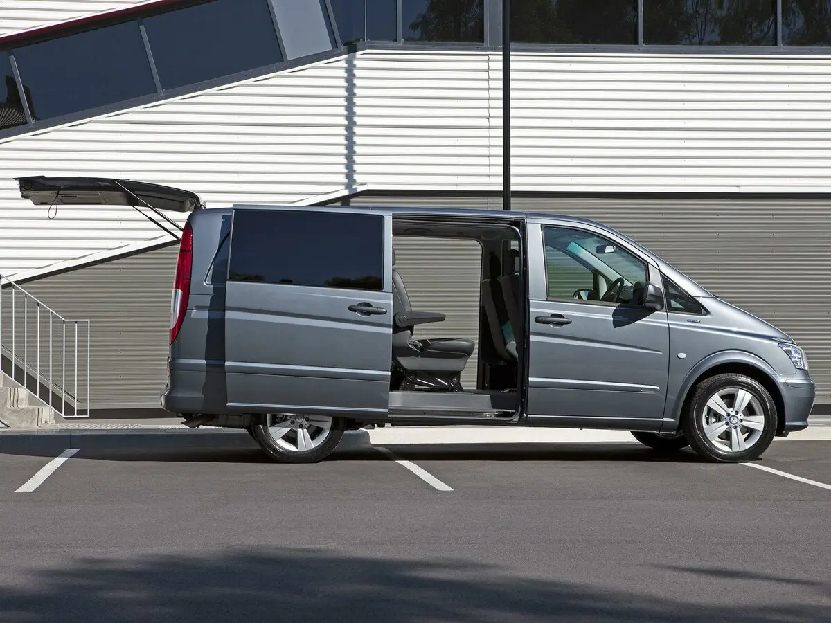 Mercedes-Benz Vito II (W639) Рестайлинг Минивэн L2 — фото 2
