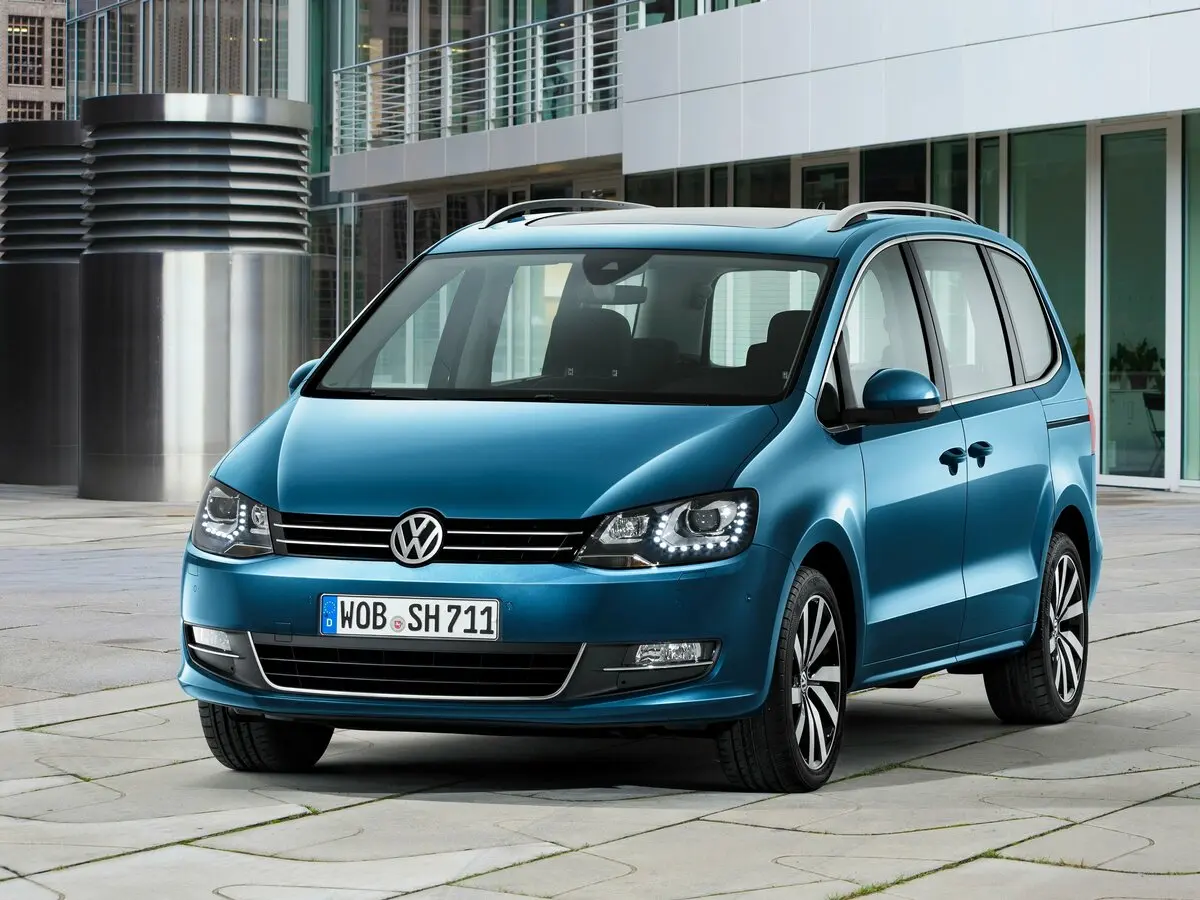Volkswagen Sharan II Рестайлинг Минивэн — сүрөт 3