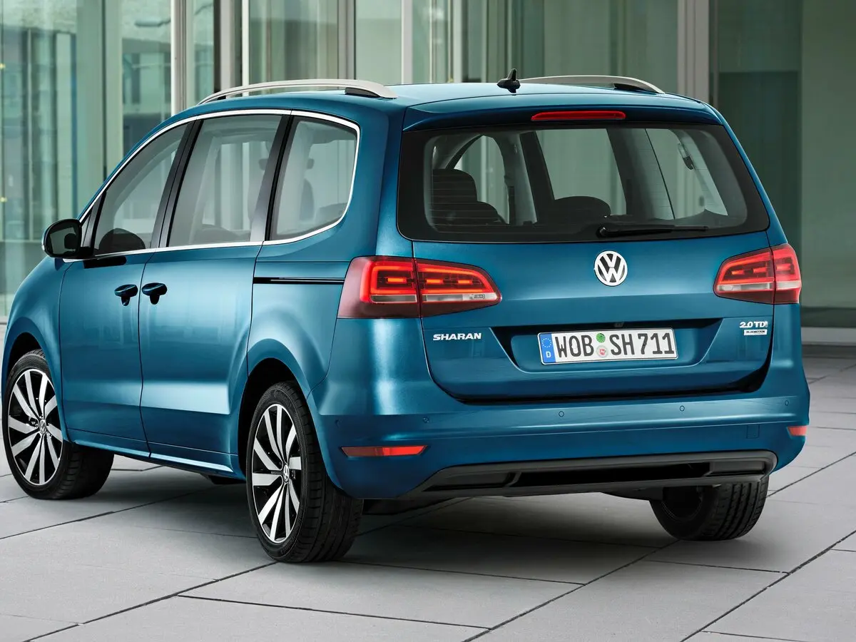 Volkswagen Sharan II Рестайлинг Минивэн — сүрөт 4