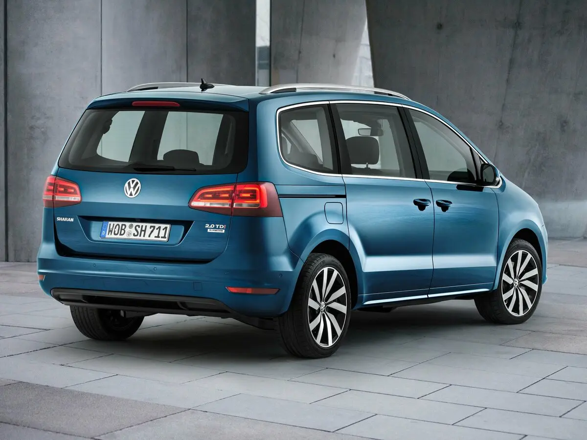 Volkswagen Sharan II Рестайлинг Минивэн — сүрөт 5