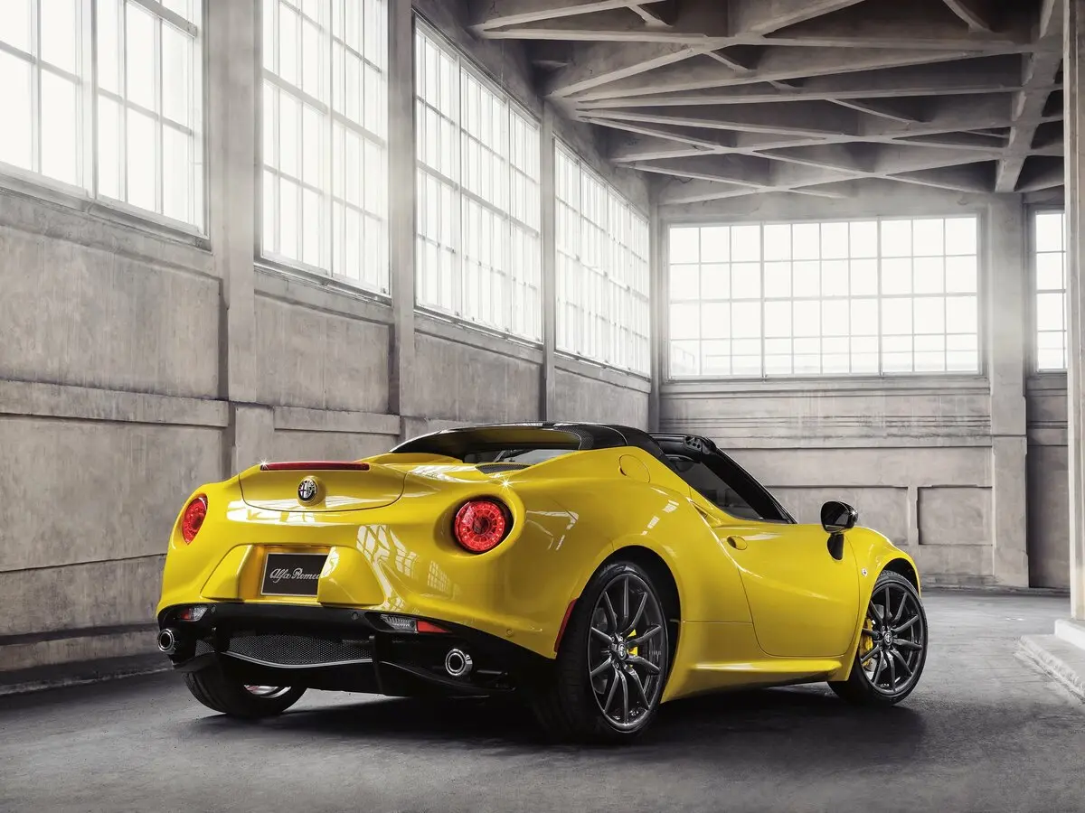Alfa Romeo 4C 2013 – 2020 Тарга Spyder — сүрөт 5