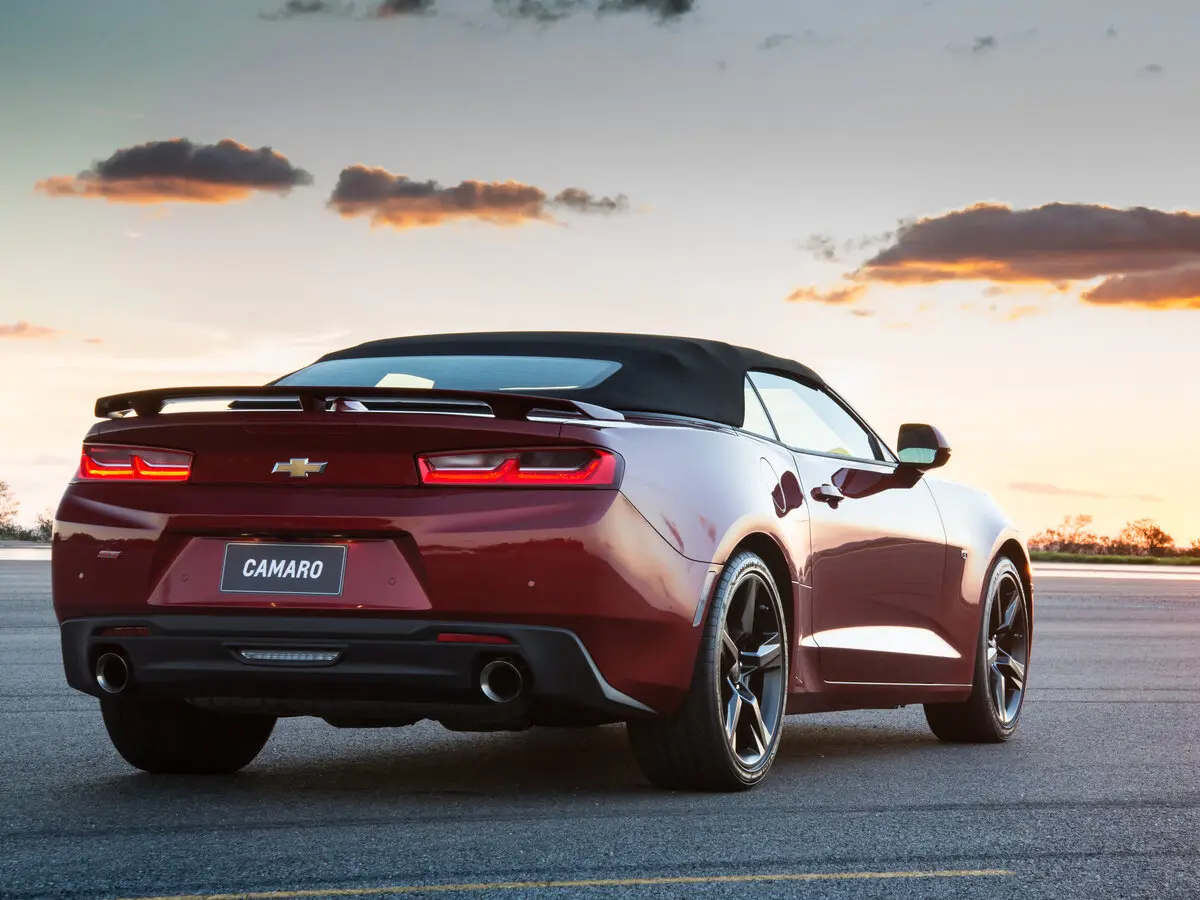 Chevrolet Camaro VI Кабриолет — сүрөт 4