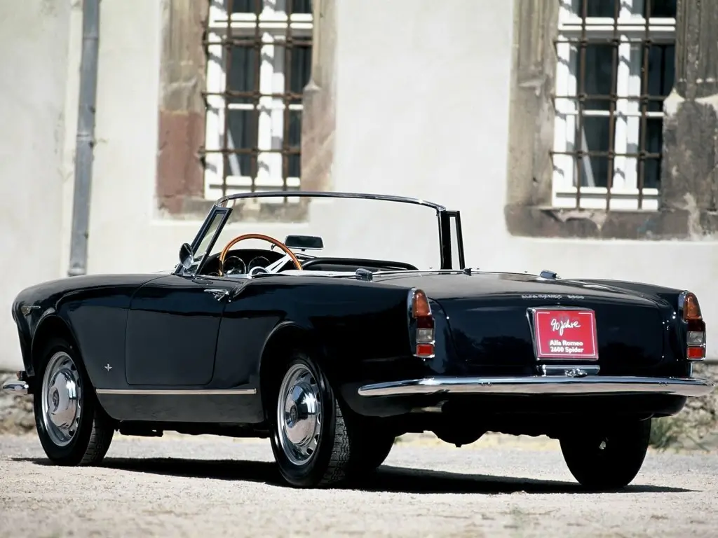 Alfa Romeo 2600 I Кабриолет Spider — сүрөт 3