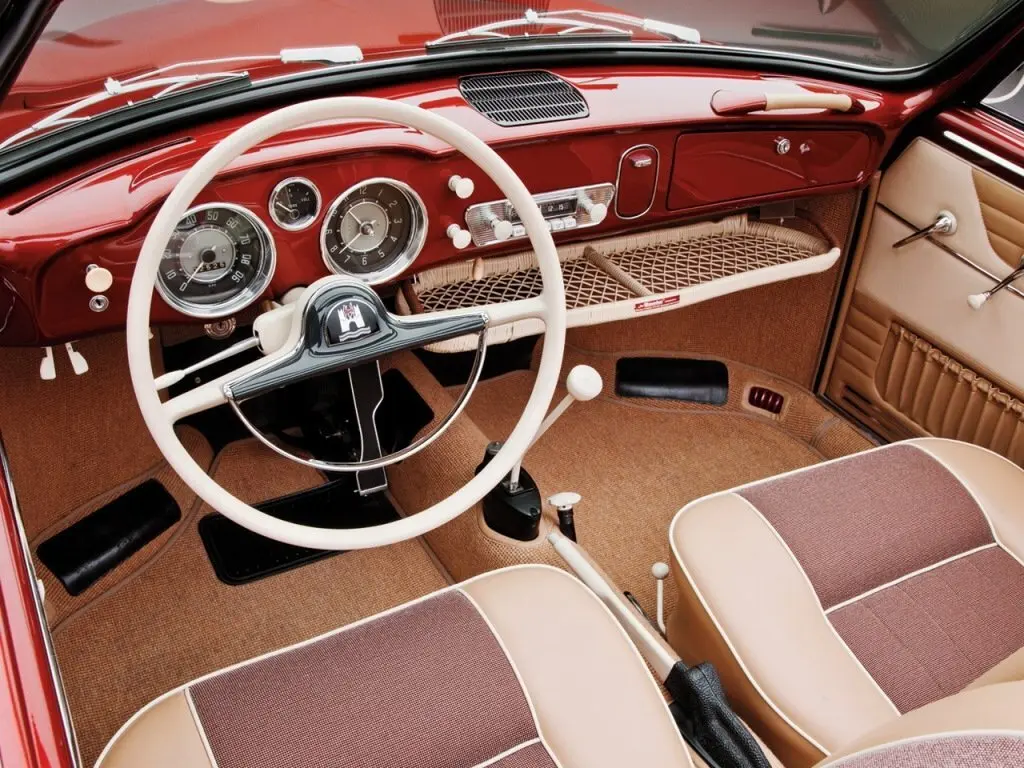 Volkswagen Karmann-Ghia I (Type 14) Кабриолет — сүрөт 6