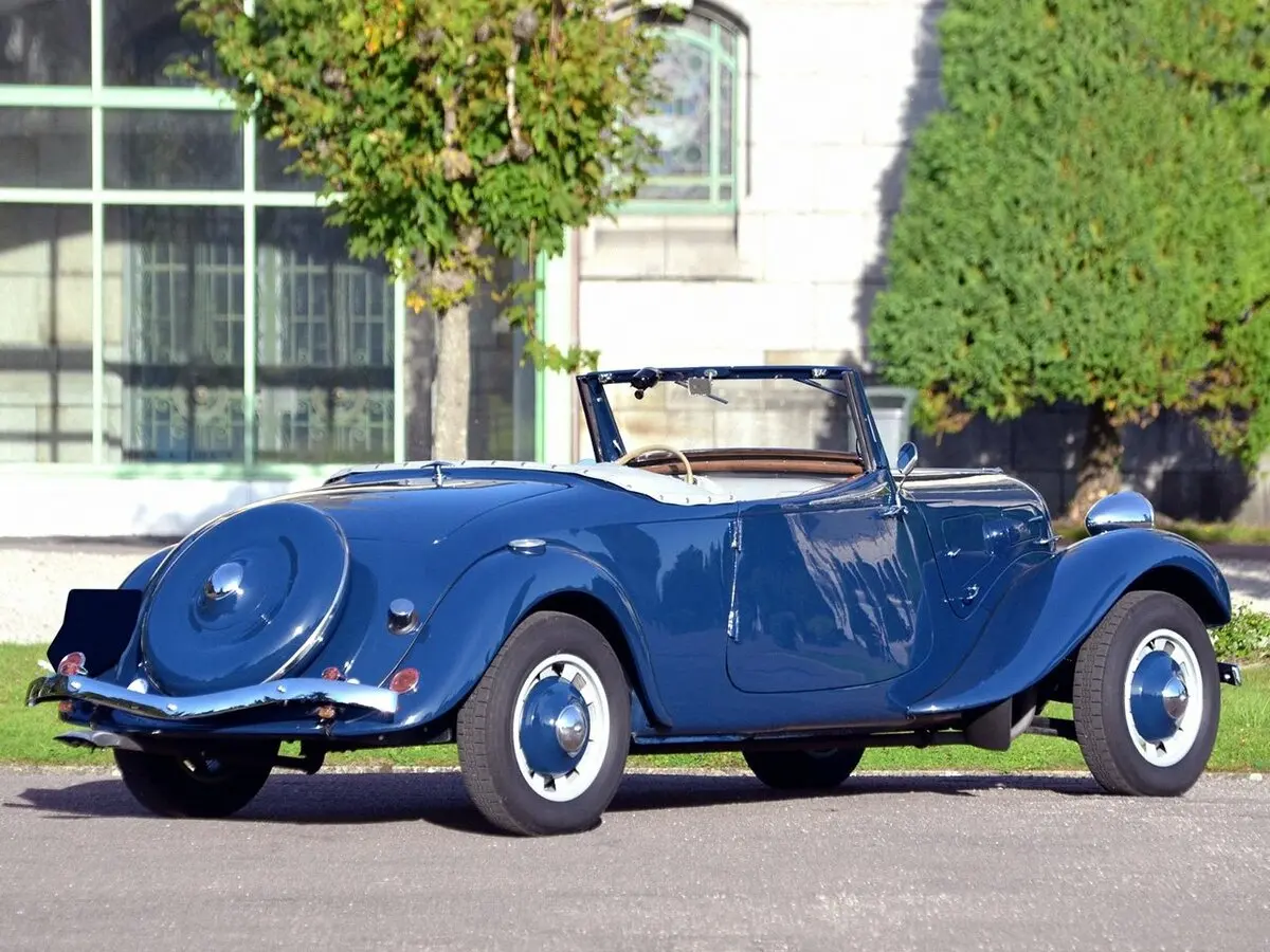 Citroen Traction Avant 1934 – 1957 Кабриолет — сүрөт 5