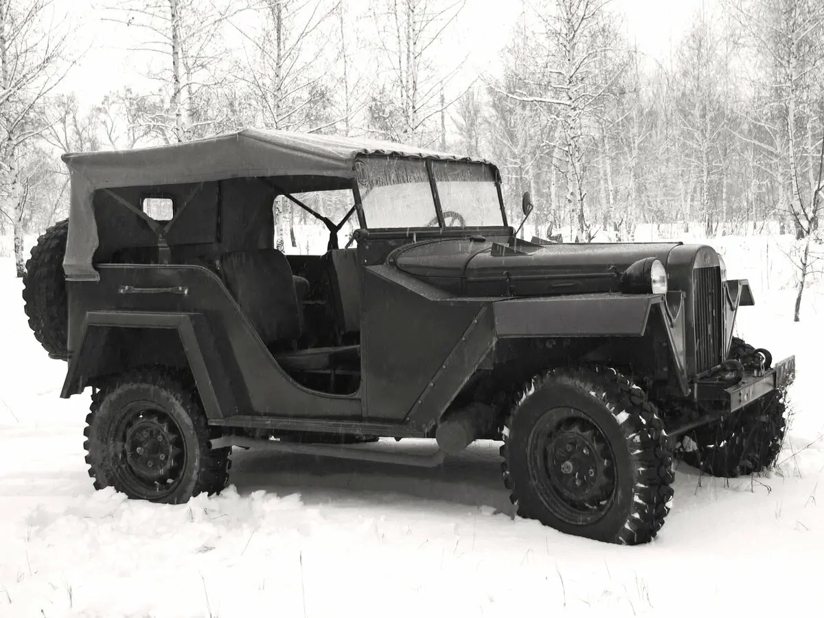 ГАЗ ГАЗ 67 1943 – 1953 Внедорожник открытый — сүрөт 2