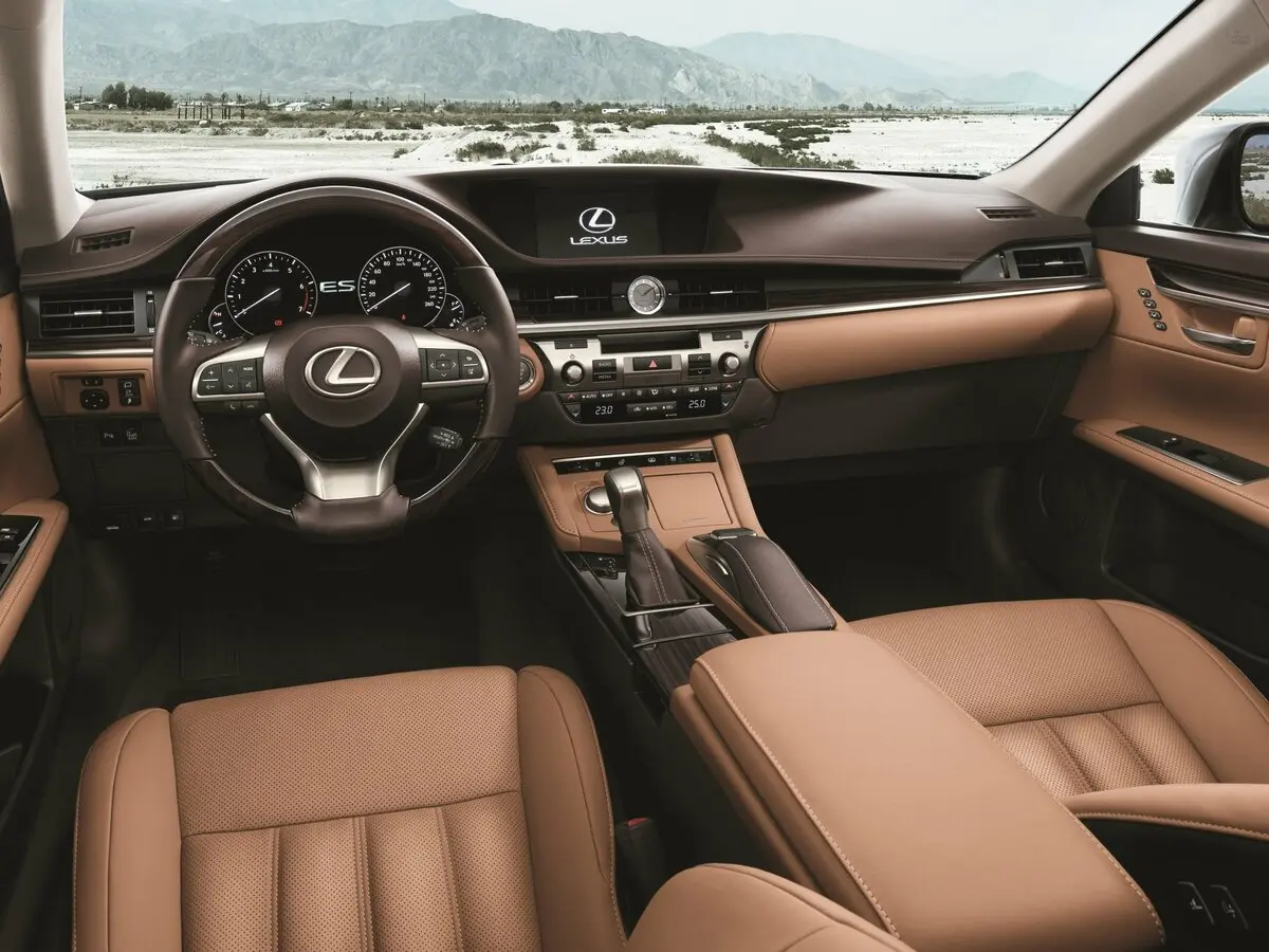 Lexus ES VI Рестайлинг Седан — фото 9