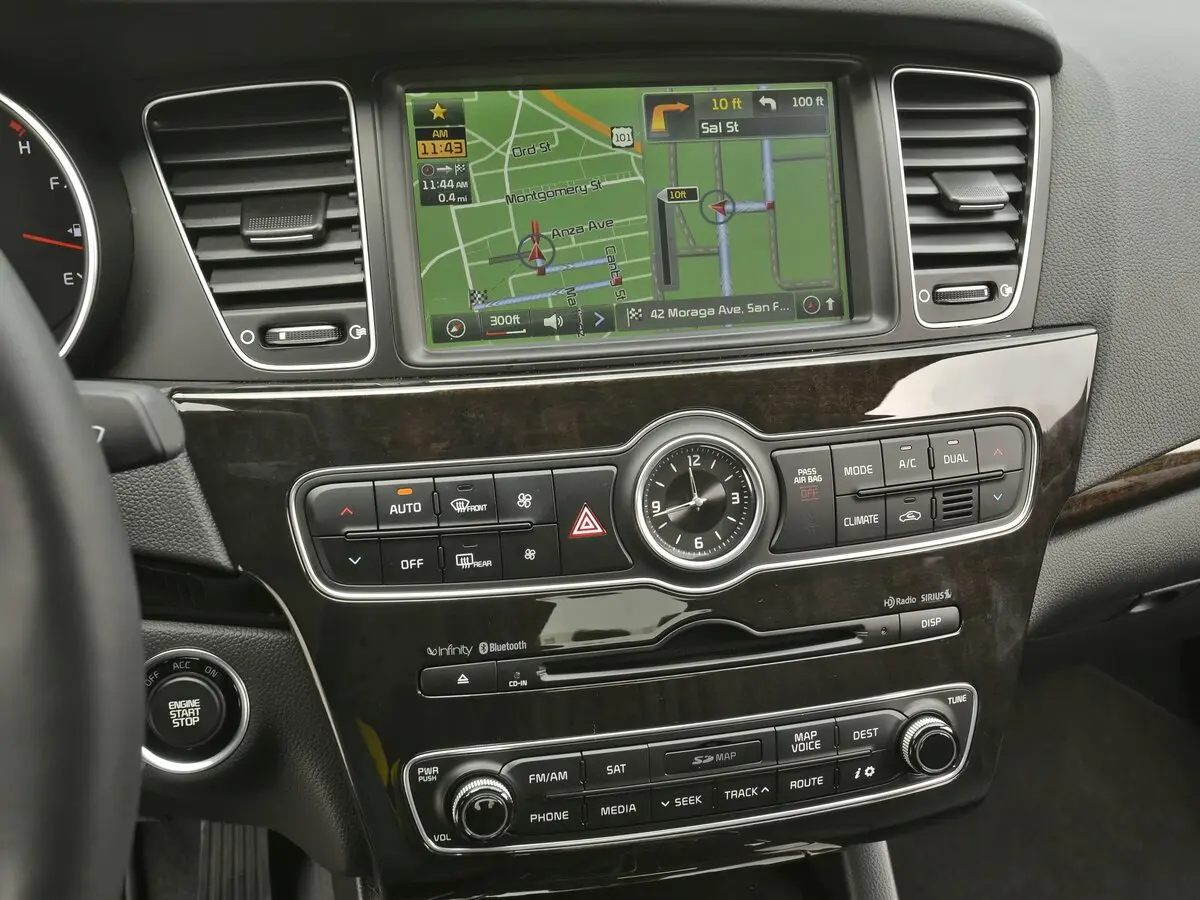 Kia Cadenza I Рестайлинг Седан — сүрөт 16