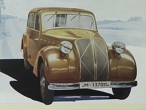 Borgward 2000 1939 – 1942 Седан — фото 3
