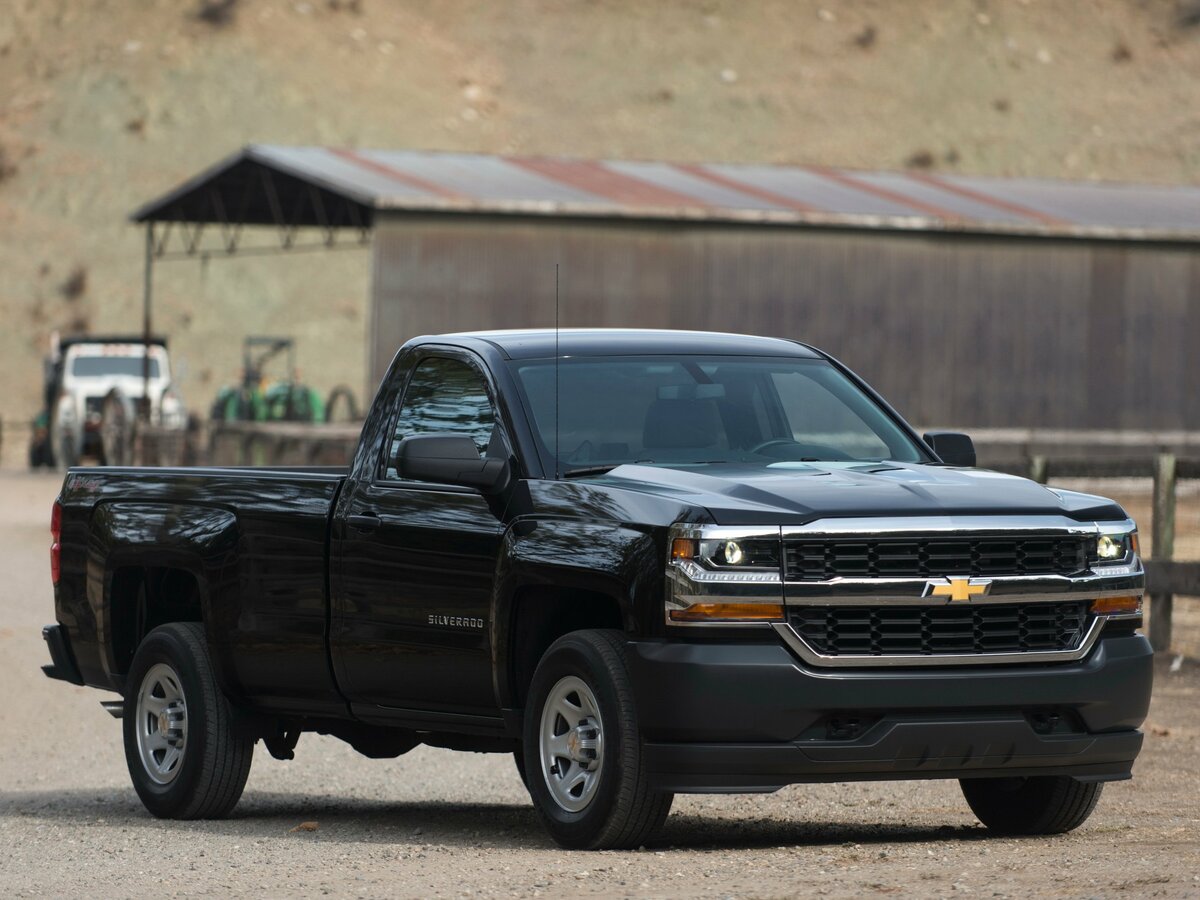 Chevrolet Silverado III (K2XX) Рестайлинг Пикап Одинарная кабина Regular