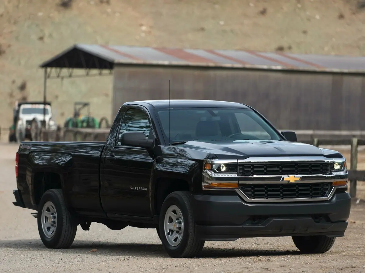 Chevrolet Silverado III (K2XX) Рестайлинг Пикап Одинарная кабина Regular