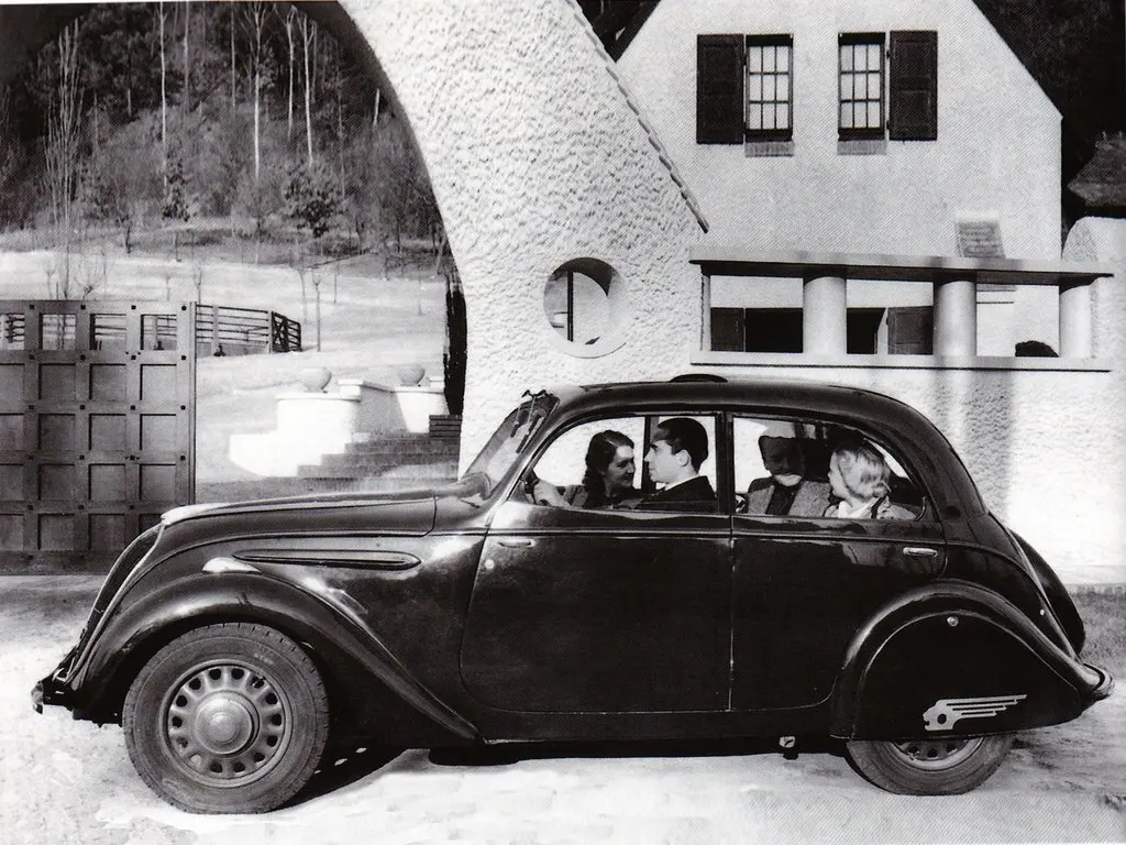 Peugeot 202 1938 – 1948 Седан — photo 2