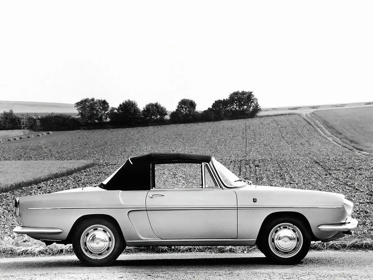 Renault Caravelle 1958 – 1968 Кабриолет — photo 2