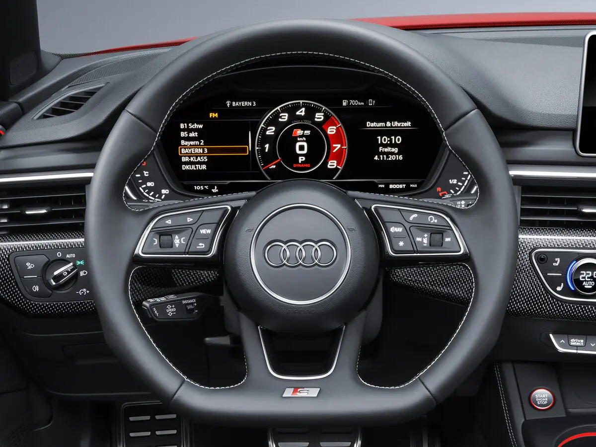 Audi S5 II (F5) Кабриолет — сүрөт 9