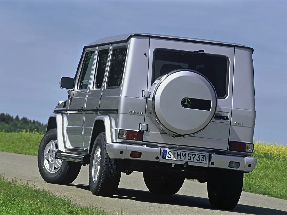 Mercedes-Benz G-Класс II (W463) Рестайлинг 1 Внедорожник 5 дв. — сүрөт 4