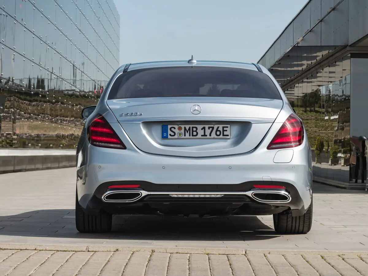 Mercedes-Benz S-Класс VI (W222, C217) Рестайлинг Седан Long — фото 4