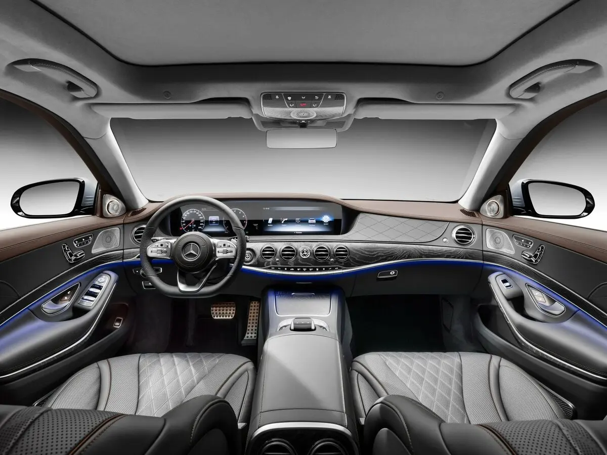 Mercedes-Benz S-Класс VI (W222, C217) Рестайлинг Седан Long — фото 6