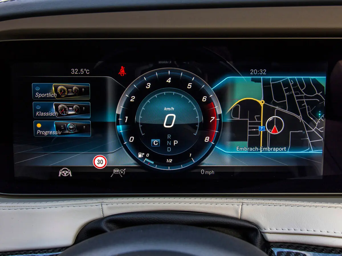 Mercedes-Benz S-Класс VI (W222, C217) Рестайлинг Седан Long — фото 9