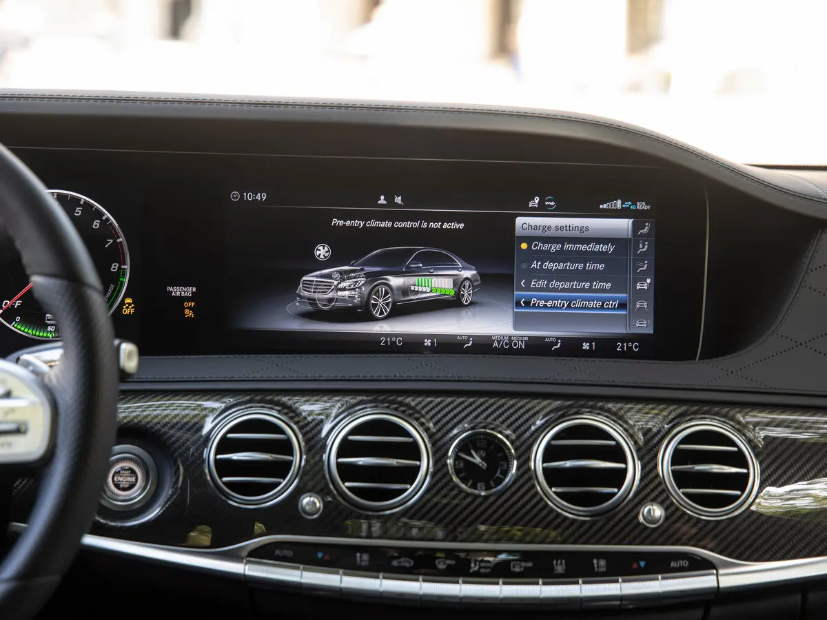 Mercedes-Benz S-Класс VI (W222, C217) Рестайлинг Седан Long — фото 18