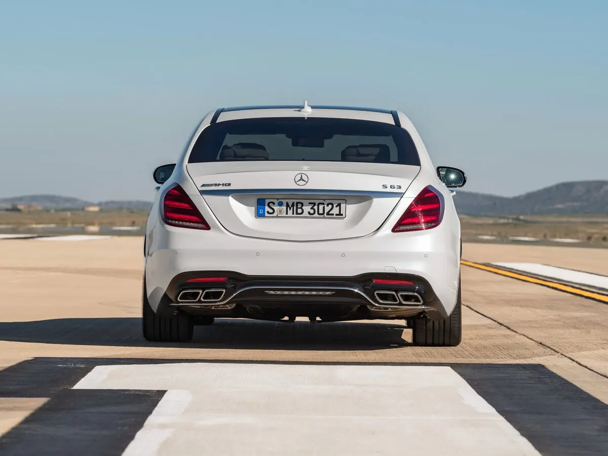 Mercedes-Benz S-Класс AMG III (W222, C217) Рестайлинг Седан — сүрөт 4