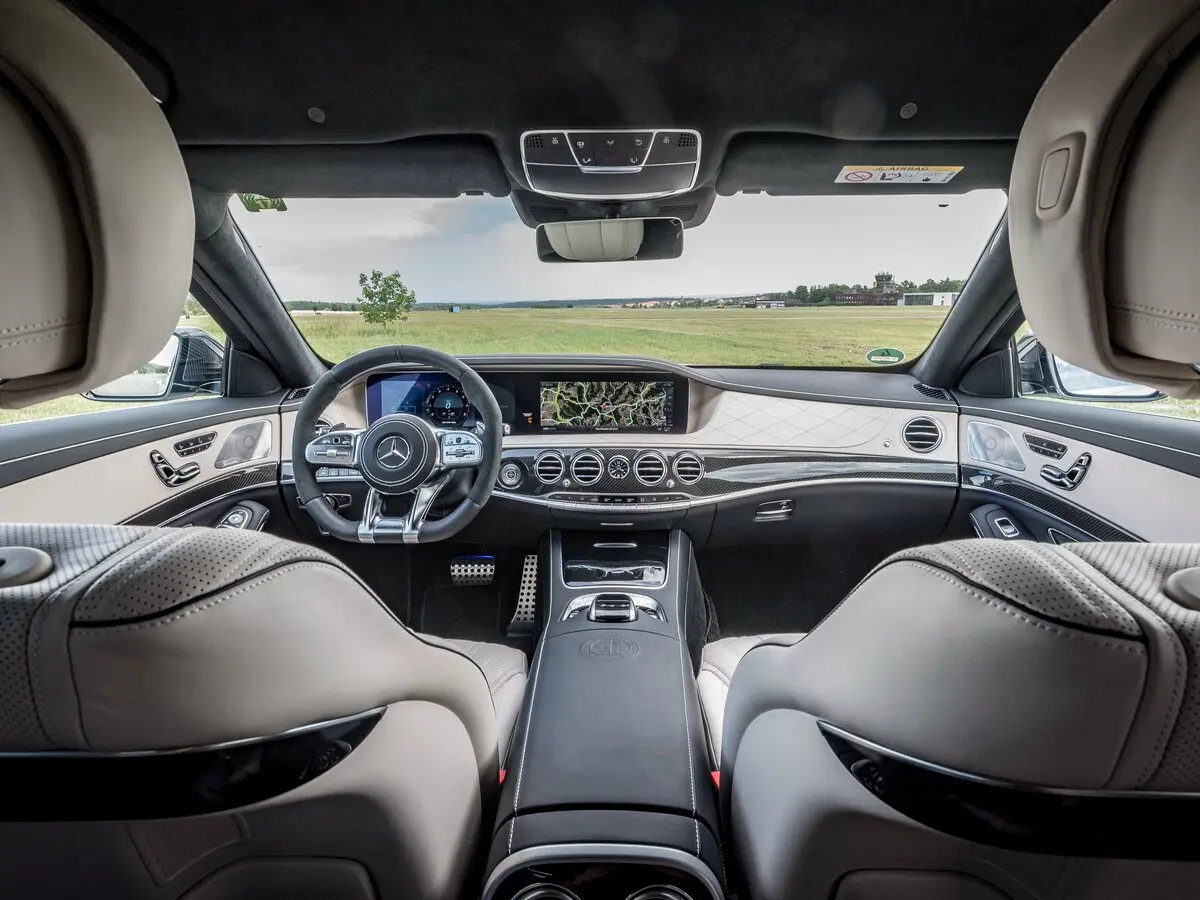 Mercedes-Benz S-Класс AMG III (W222, C217) Рестайлинг Седан — сүрөт 7