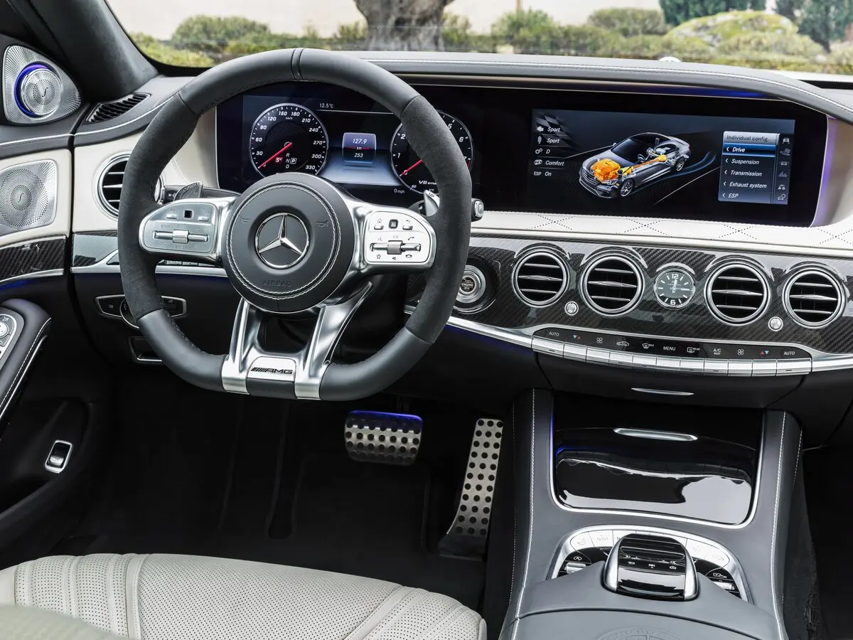 Mercedes-Benz S-Класс AMG III (W222, C217) Рестайлинг Седан — сүрөт 9