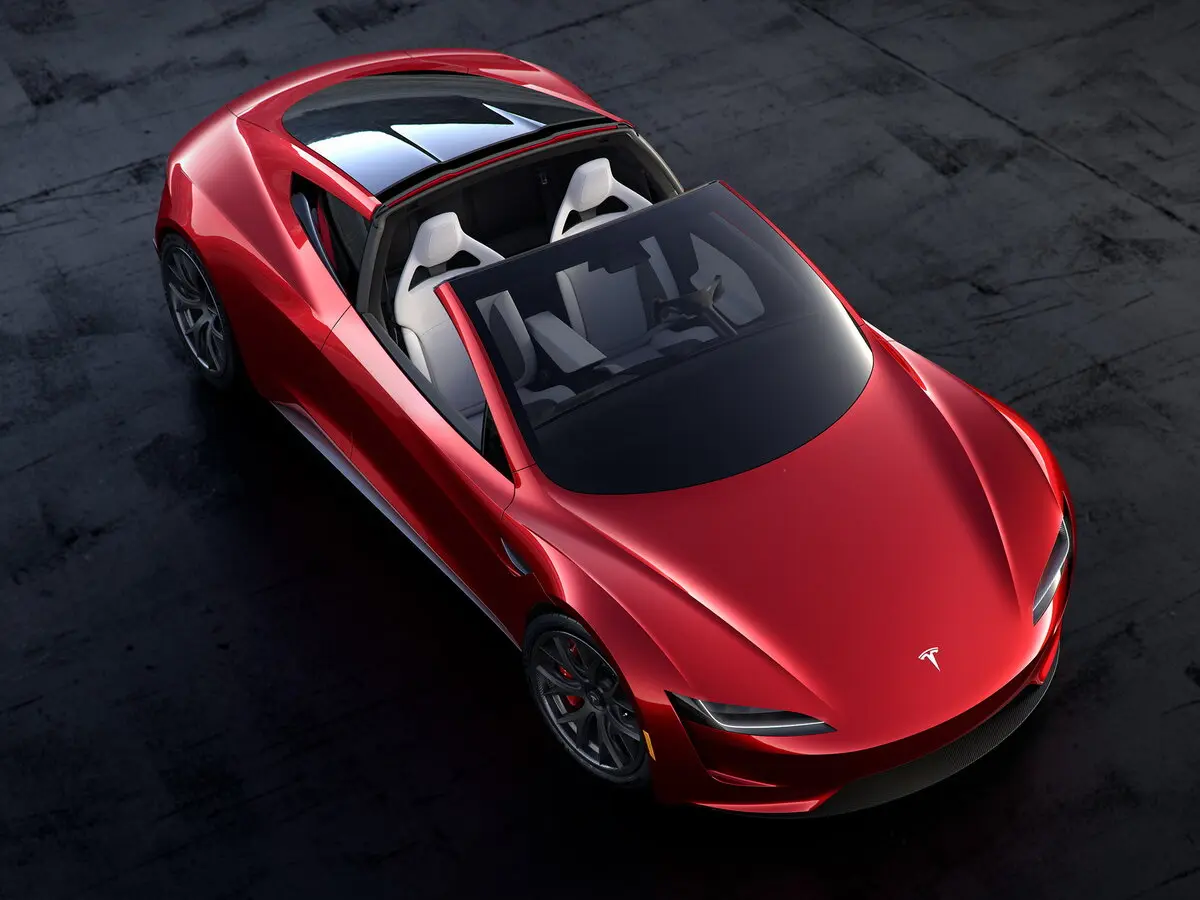 Tesla Roadster Concept Тарга — photo 7
