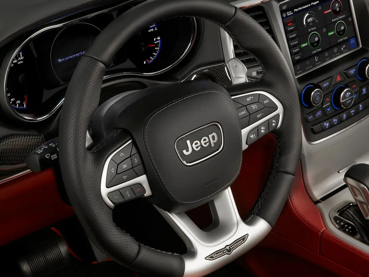Jeep Grand Cherokee IV (WK2) Рестайлинг Внедорожник 5 дв. Trackhawk — сүрөт 8