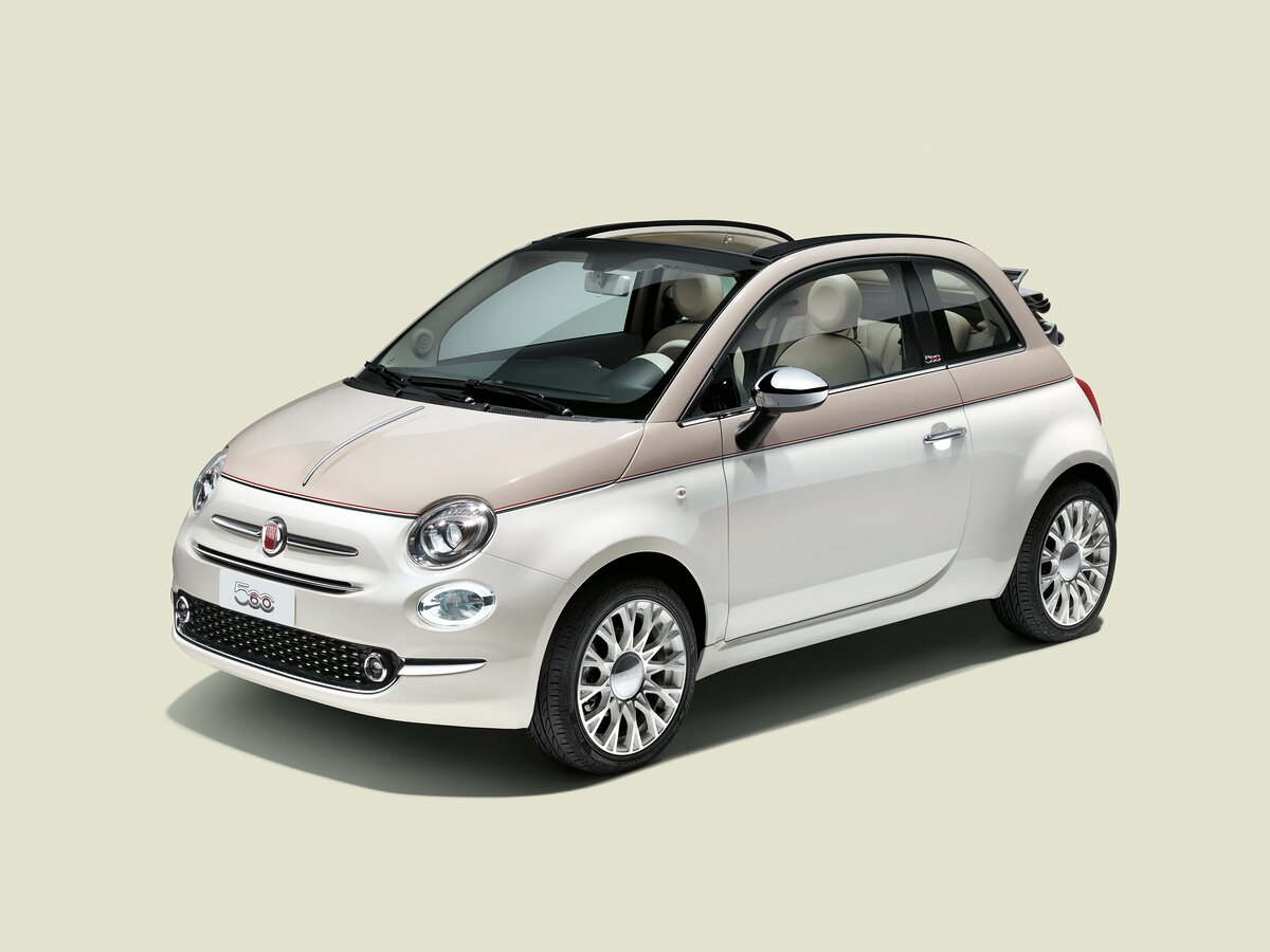 Fiat 500 II Рестайлинг Кабриолет