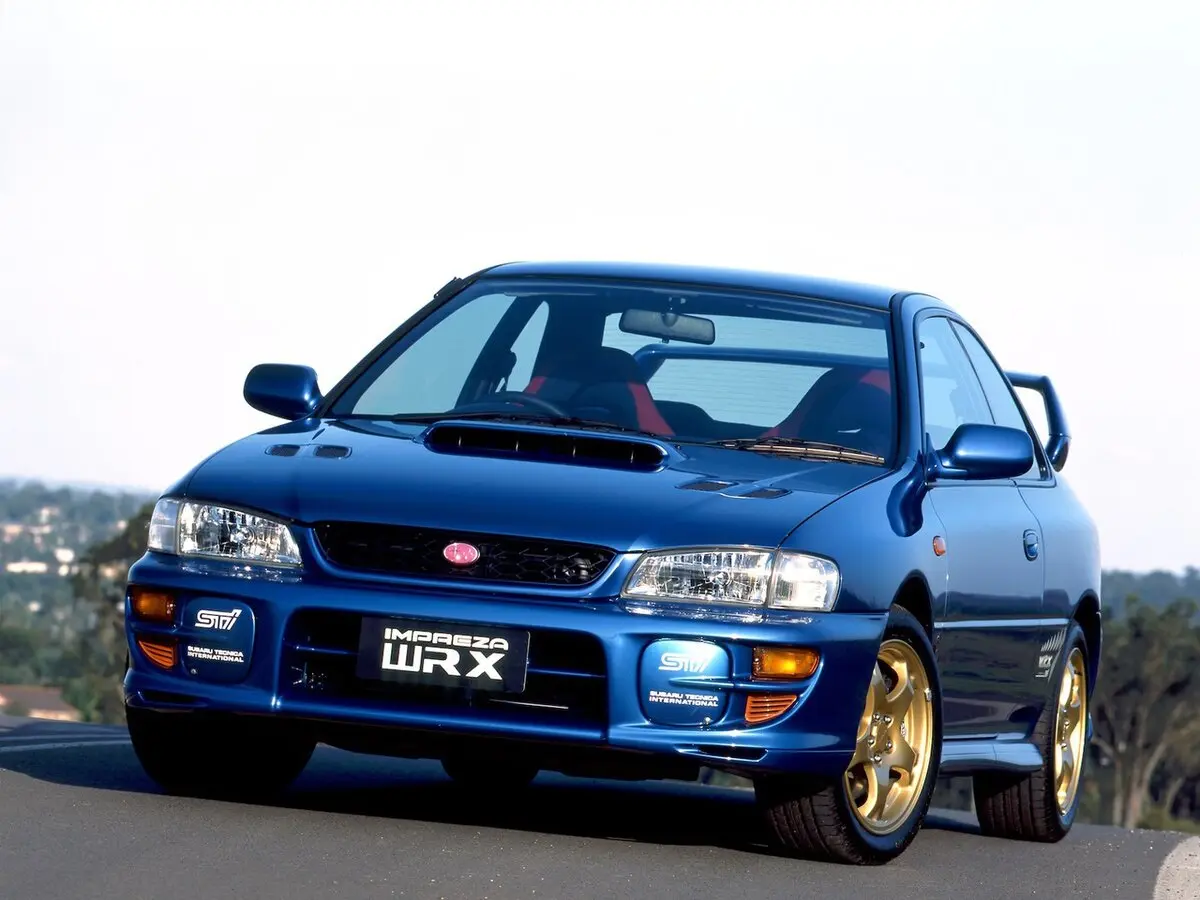 Subaru Impreza WRX STi I Купе — сүрөт 3