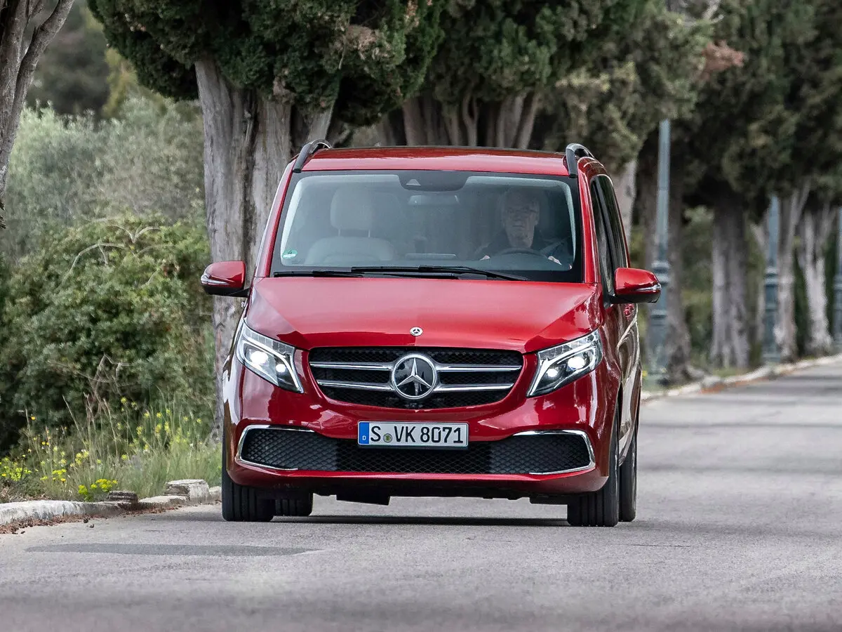 Mercedes-Benz V-Класс III (W447) Рестайлинг Минивэн Compact — сүрөт 2