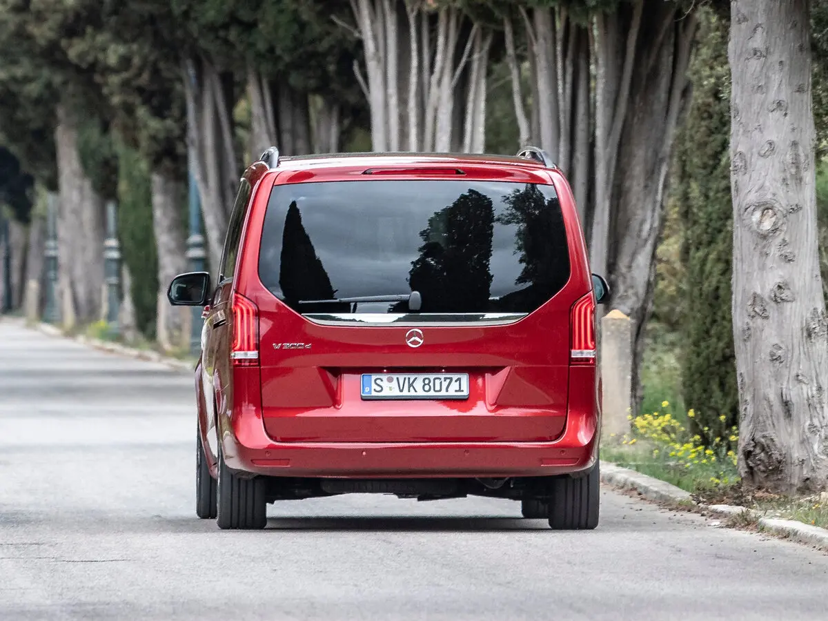 Mercedes-Benz V-Класс III (W447) Рестайлинг Минивэн Compact — сүрөт 3