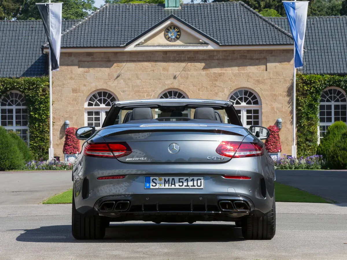 Mercedes-Benz C-Класс AMG IV (W205) Рестайлинг Кабриолет — photo 4