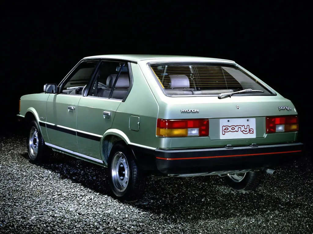 Hyundai Pony II Хэтчбек 5 дв. — 照片 4