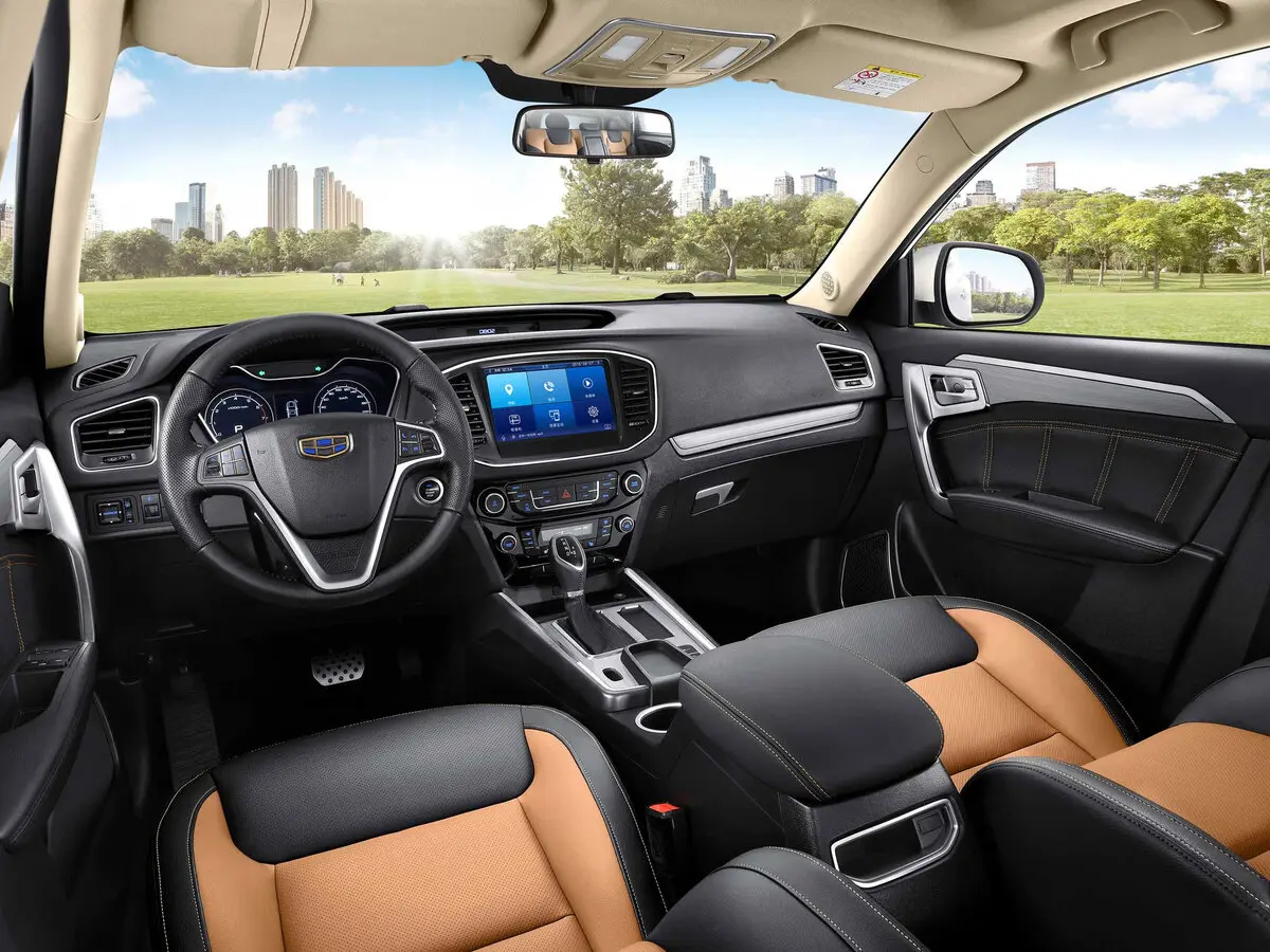 Geely Emgrand X7 I Рестайлинг 2 Внедорожник 5 дв. — сүрөт 7