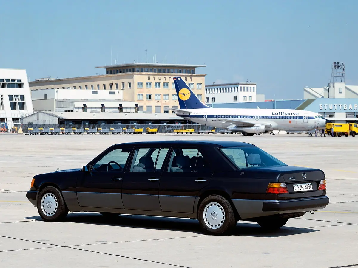 Mercedes-Benz W124 1984 – 1993 Лимузин Long — сүрөт 3