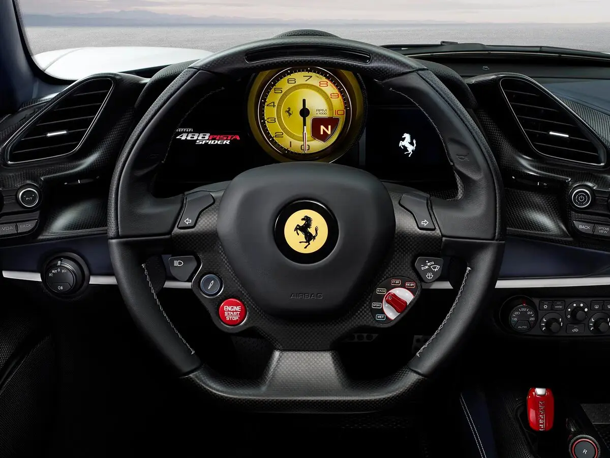 Ferrari 488 2015 – 2019 Родстер Pista Spider — сүрөт 5