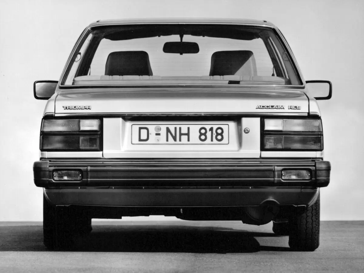 Triumph Acclaim 1981 – 1984 Седан — photo 4