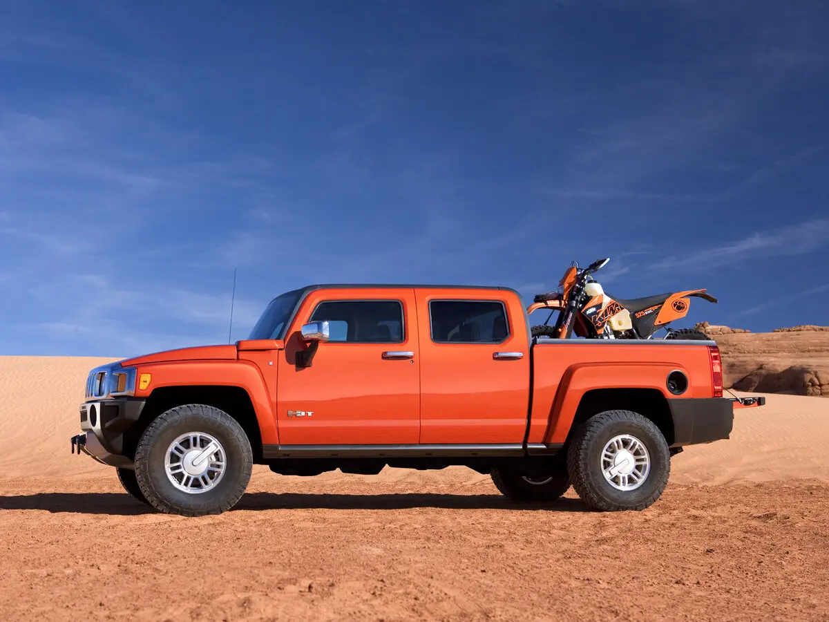Hummer H3 2005 – 2010 Пикап Двойная кабина — фото 2